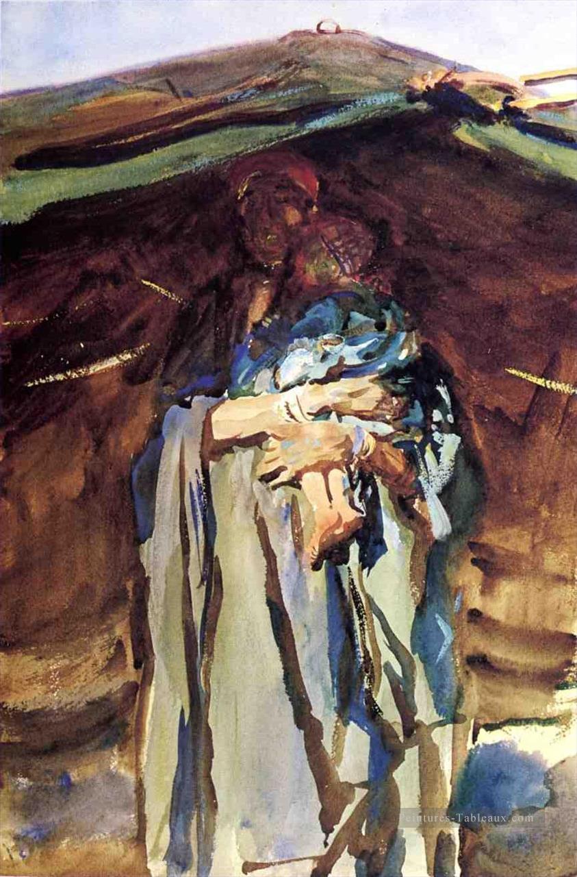 Mère bédouine John Singer Sargent Peintures à l'huile